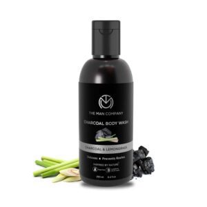 The Man Company Charcoal Lemongrass & Cinnamon Body Wash (250ml) - The Man Company