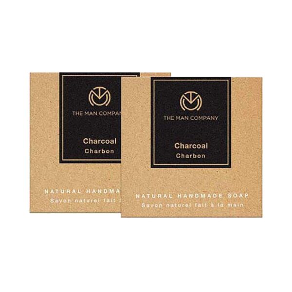 The Man Company Charcoal Soap Bar Set (2Pcs) - The Man Company