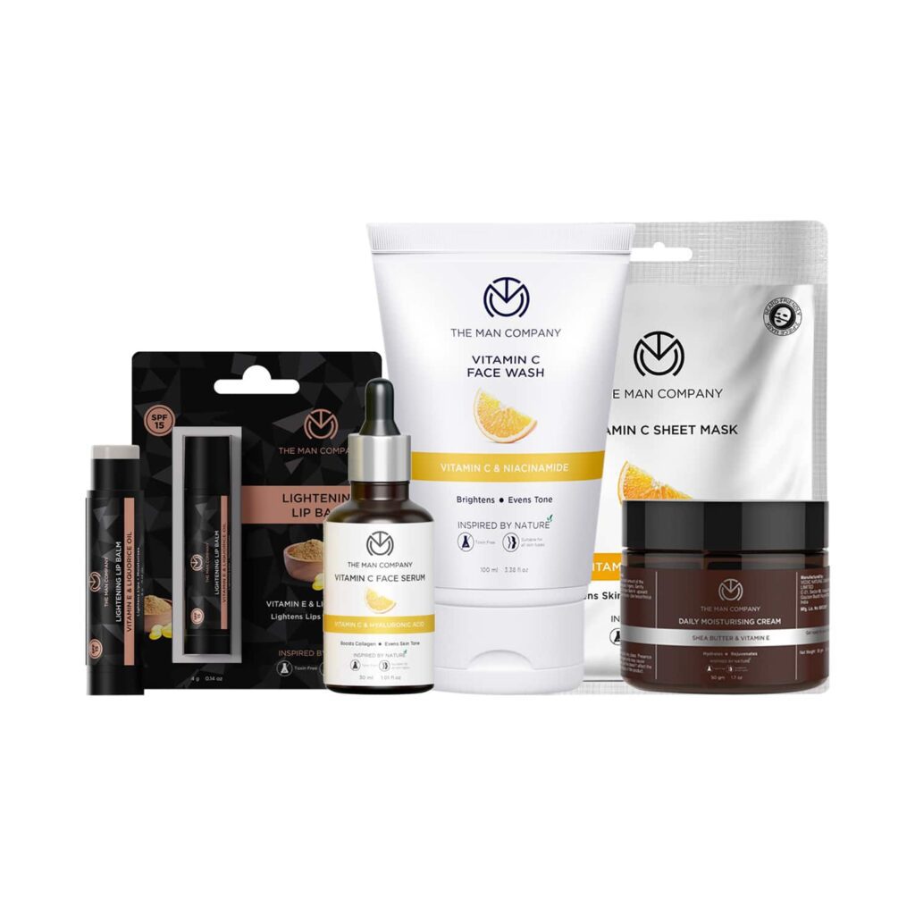The Man Company Combo for Dry Skin - (Set of 5) - The Man Company