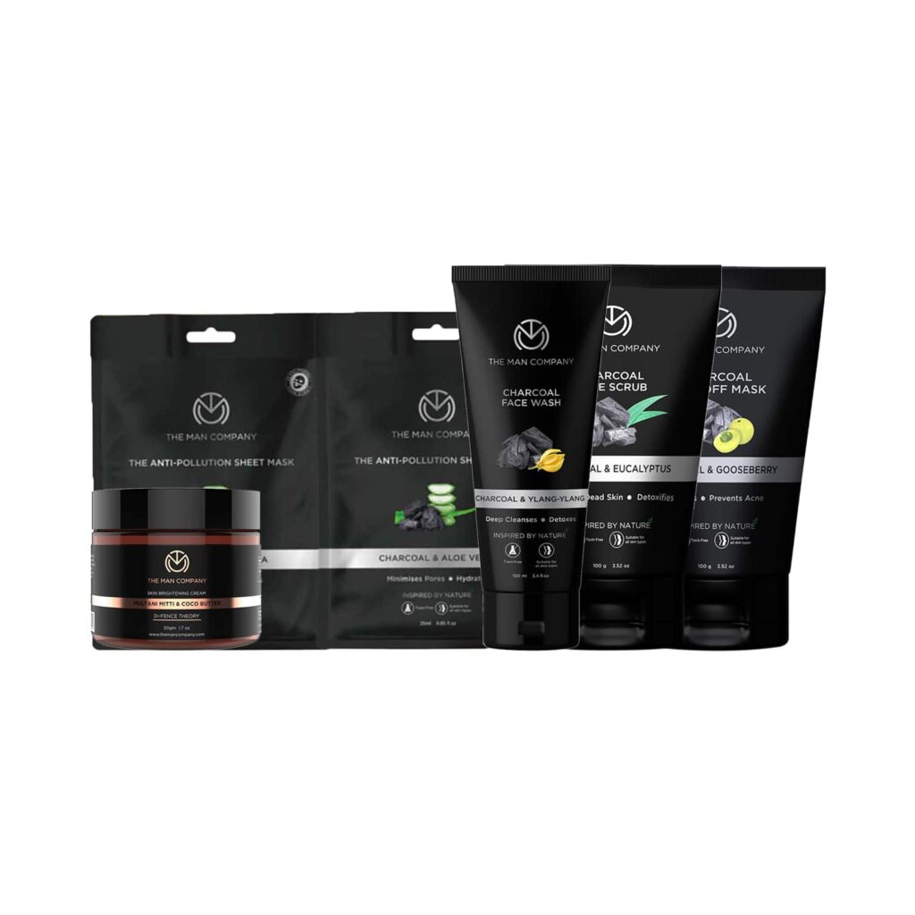 The Man Company Combo for Oily Skin - (Set of 5) - The Man Company