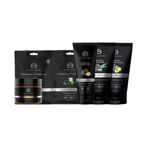 The Man Company Combo for Oily Skin - (Set of 5) - The Man Company