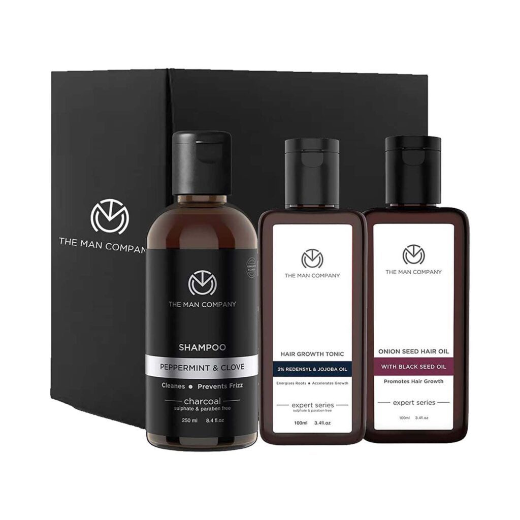 The Man Company Complete Anti Hair Fall Gift Set (3Pcs) - The Man Company