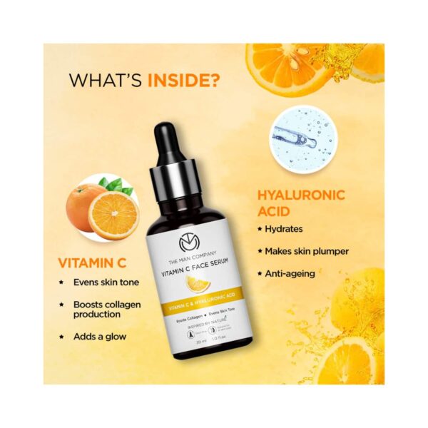The Man Company Daily Moisturising Cream & Vitamin C Face Serum (30 ml) - The Man Company