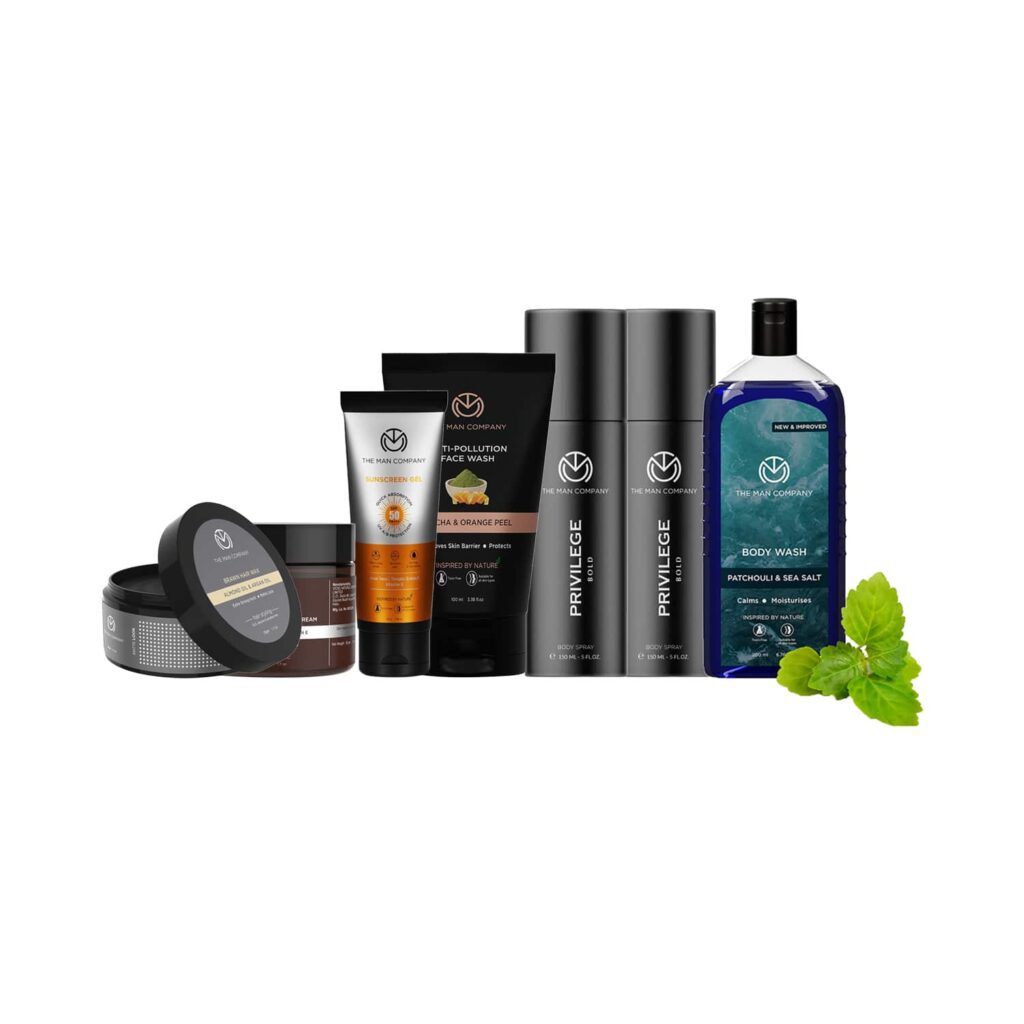 The Man Company Everyday Essentials Combo - (Set of 6) - The Man Company