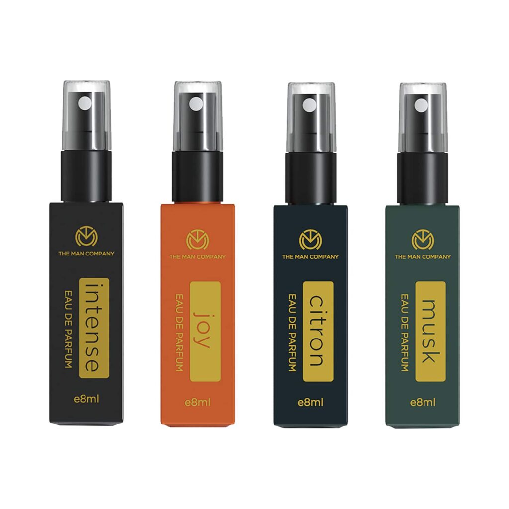 The Man Company Everyday Use Travel Friendly Pocket Perfume Set (4 pcs) - The Man Company
