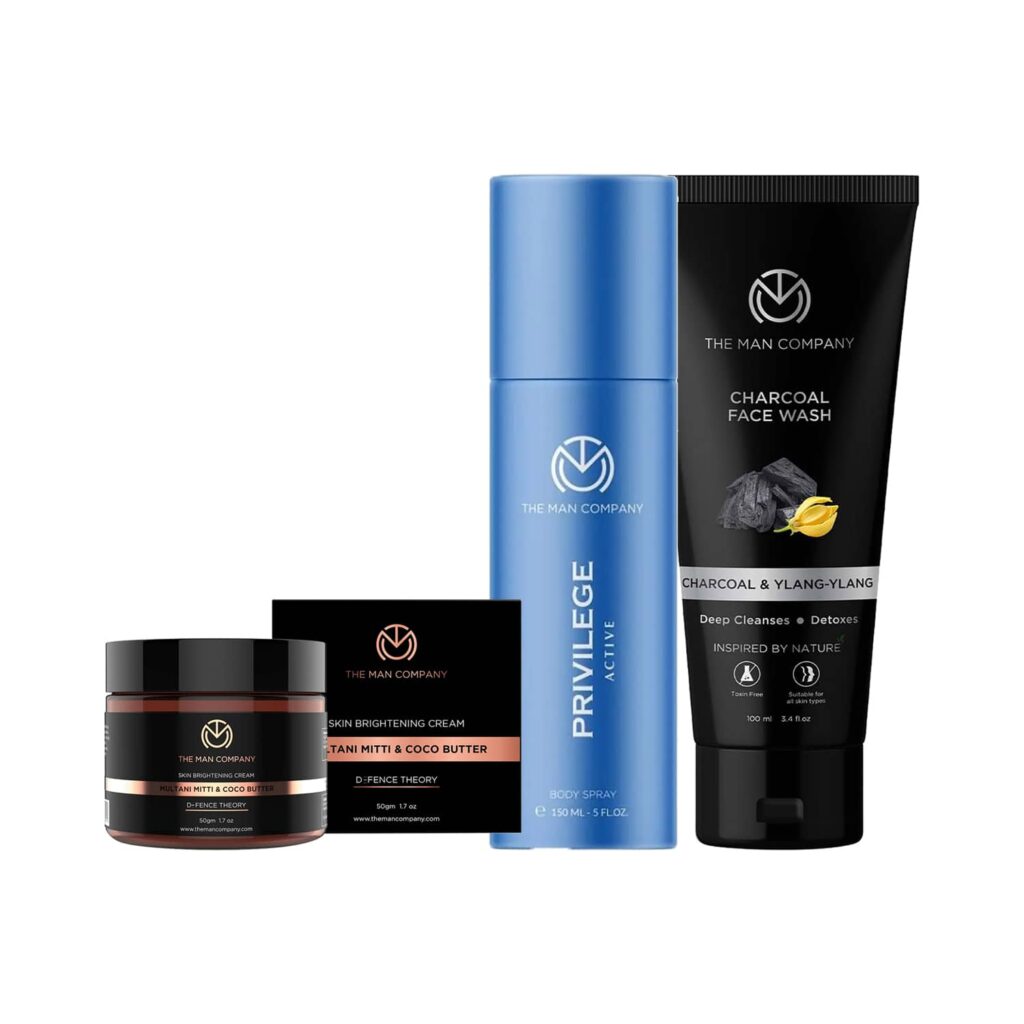 The Man Company Face Care & Body Spray Combo - The Man Company