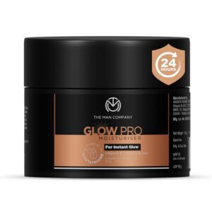 The Man Company Glow pro Face Moisturizer for Hydration & Dark Spots Reduction - (50 g) - The Man Company