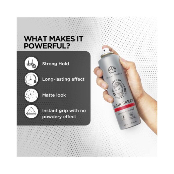 The Man Company Hair Spray (250ml) - The Man Company
