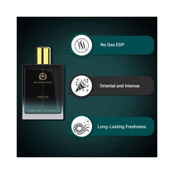 The Man Company Intense Eau De Parfum (100 ml) & Citron Eau De Parfum (100 ml) Combo - The Man Company