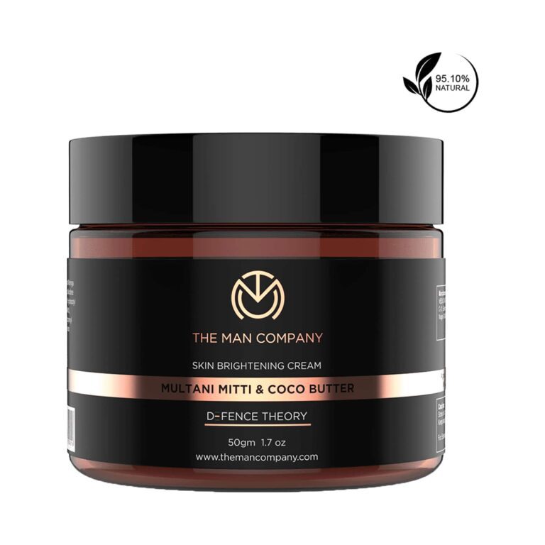 The Man Company Multani Mitti & Cocoa Butter Cream (50g) - The Man Company