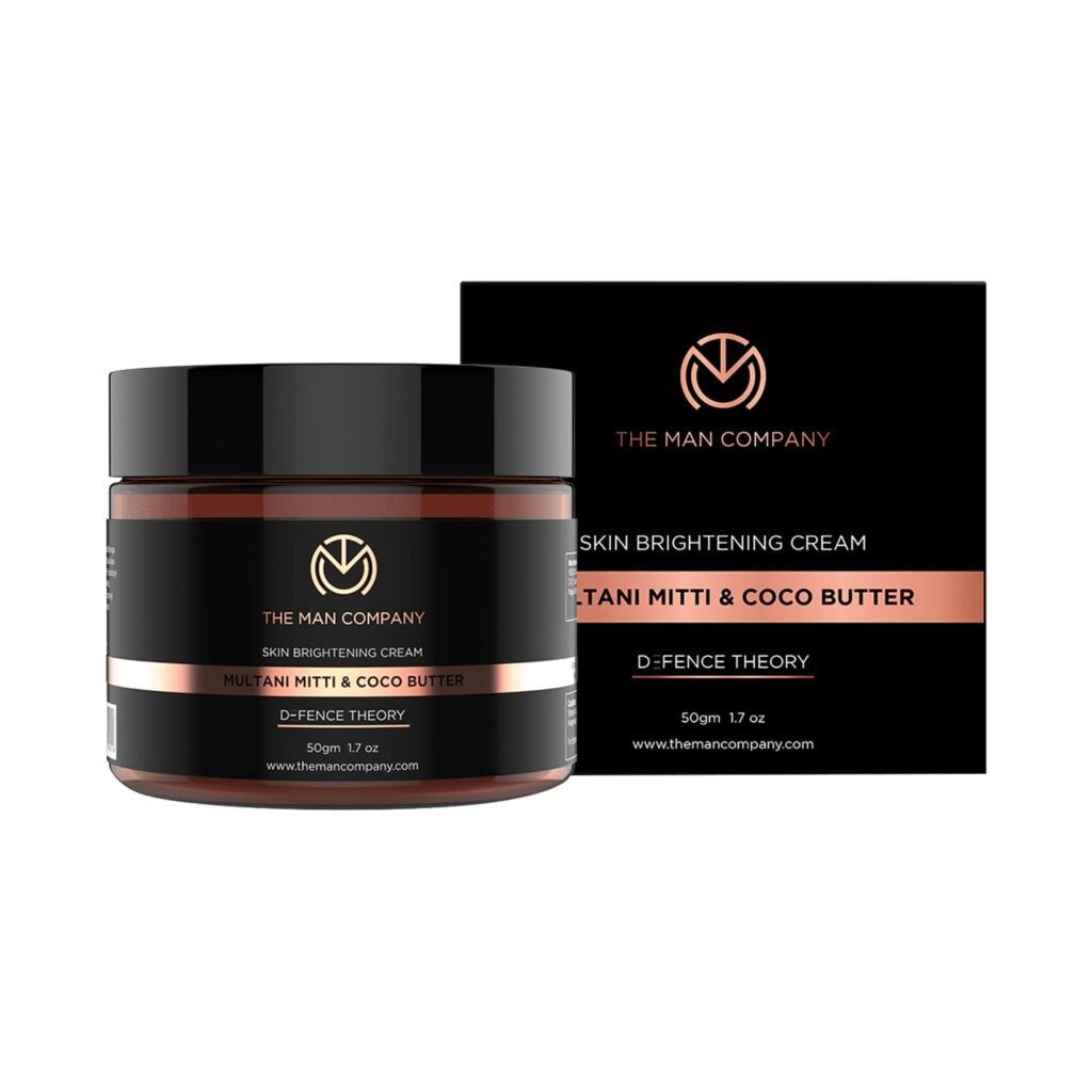 The Man Company Multani Mitti & Cocoa Butter Cream (50g) - The Man Company