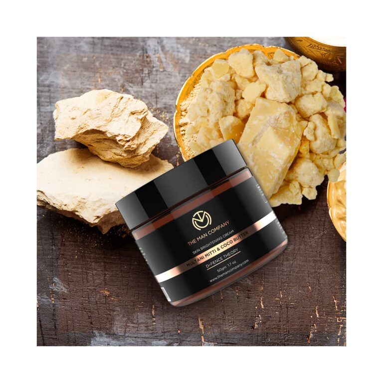 The Man Company Multani Mitti & Cocoa Butter Cream (50g) - The Man Company