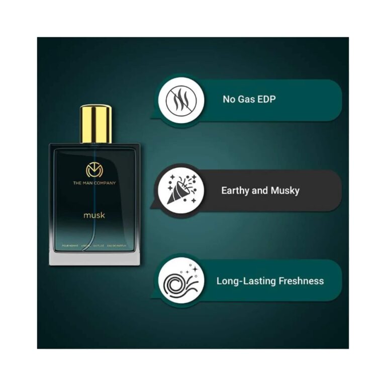 The Man Company Musk Eau De Parfum (100ml) - The Man Company