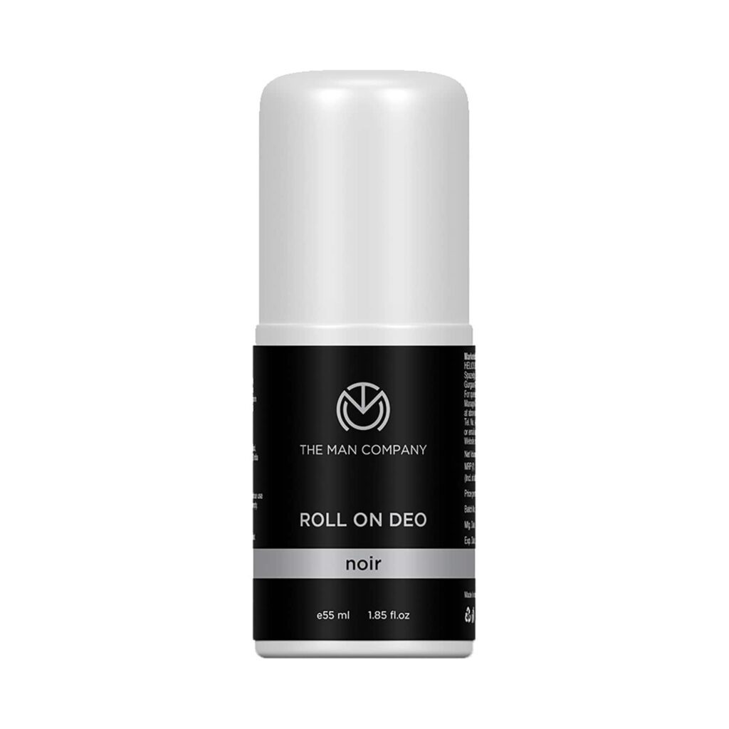 The Man Company Noir Roll On Deodorant (55ml) - The Man Company