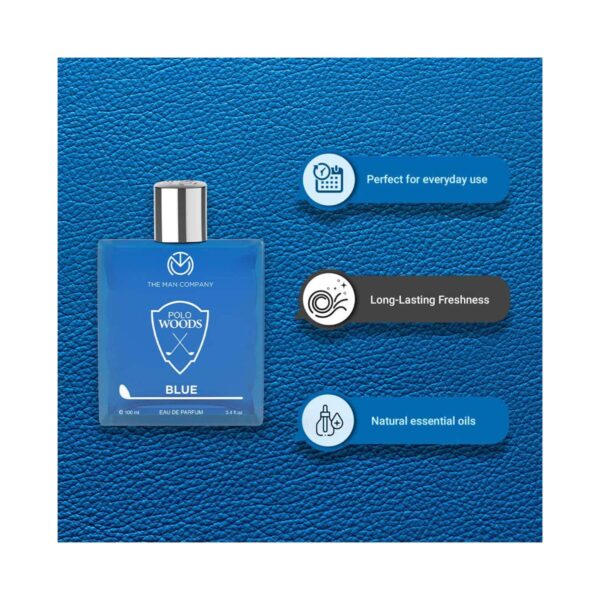The Man Company Polo Blue Eau De Parfum (100 ml) - The Man Company