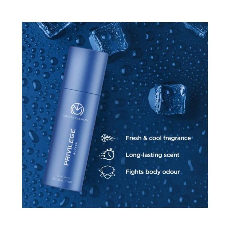 The Man Company Privilege Active Body Spray (150ml) - The Man Company