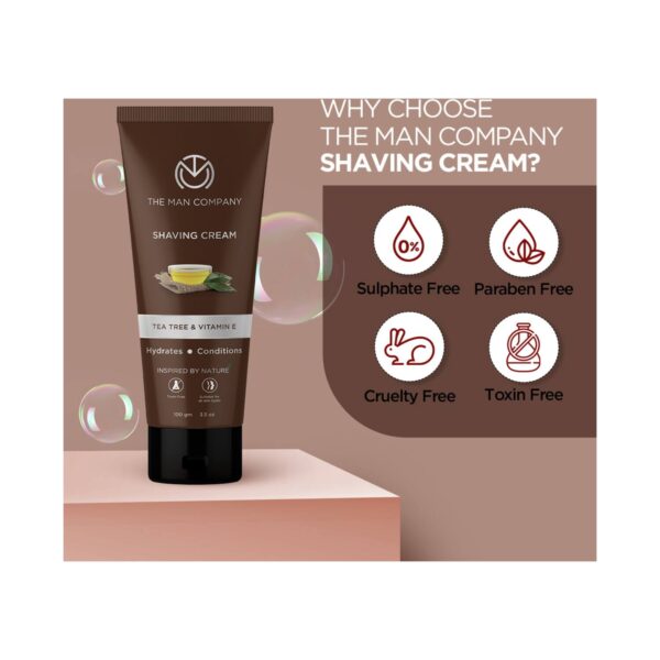 The Man Company Shaving Cream (100g) - The Man Company