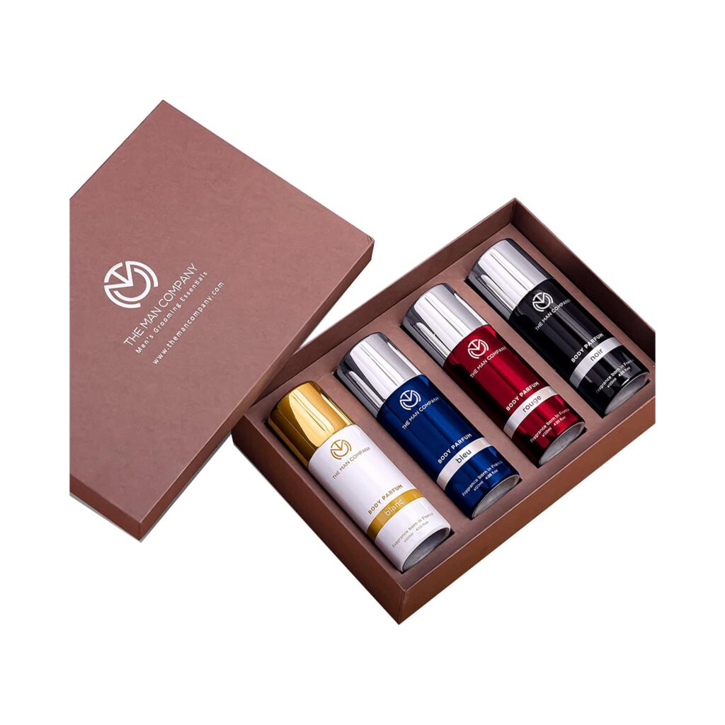 The Man Company The Multifaceted No Gas Body Perfume Combo (4 Pcs) - The Man Company