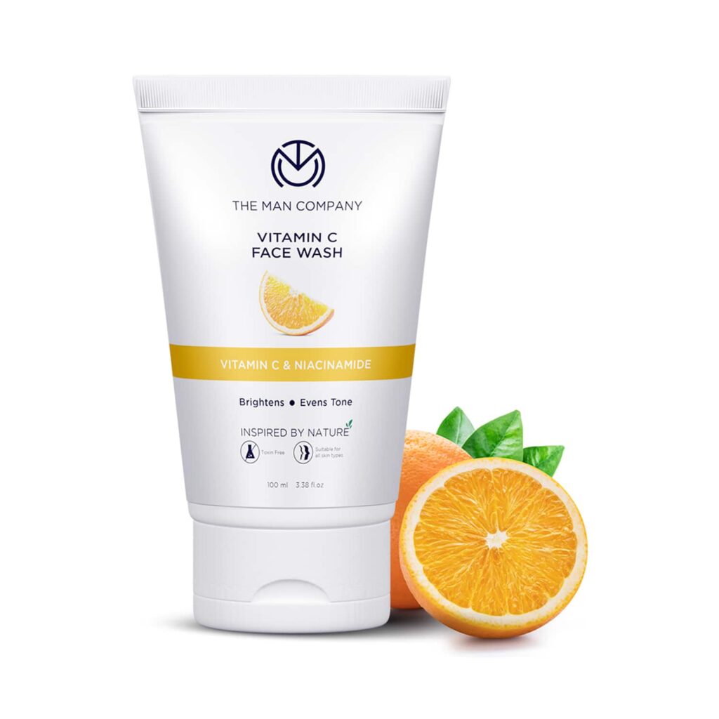 The Man Company Vitamin C Face Wash (100ml) - The Man Company