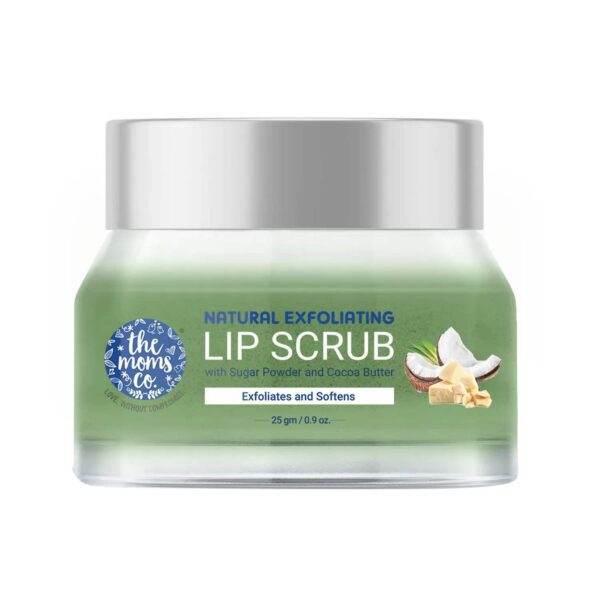 the moms co. Exfoliating Lip Scrub for Women & Men (25g) - the moms co.