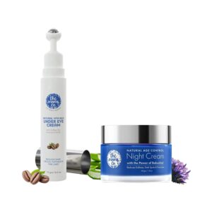 the moms co. Natural Age Control Night Cream (50g), Vita Rich Under Eye Cream with Coffee Oil Combo - the moms co.