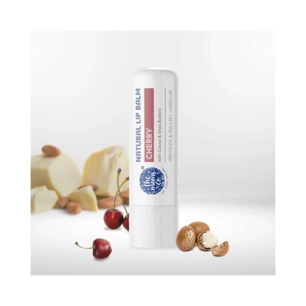 the moms co. Natural Cherry Lip Balm (5g) - the moms co.
