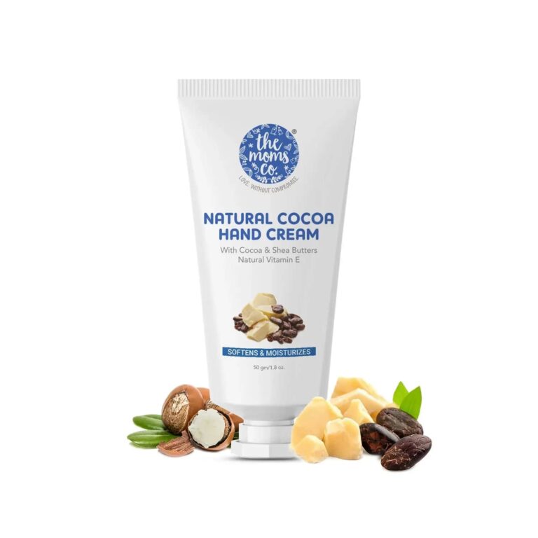 the moms co. Natural Cocoa Hand Cream for Women & Men (50g) - the moms co.