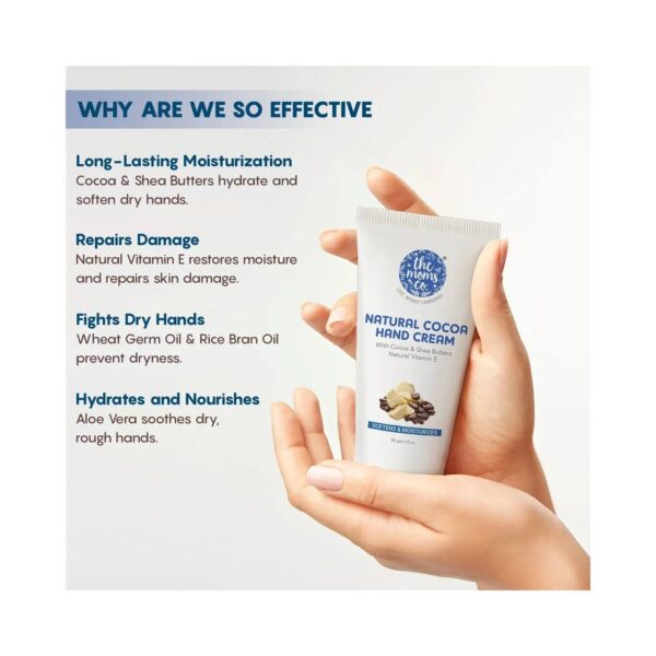 the moms co. Natural Cocoa Hand Cream & Natural Body Lotion Combo - the moms co.