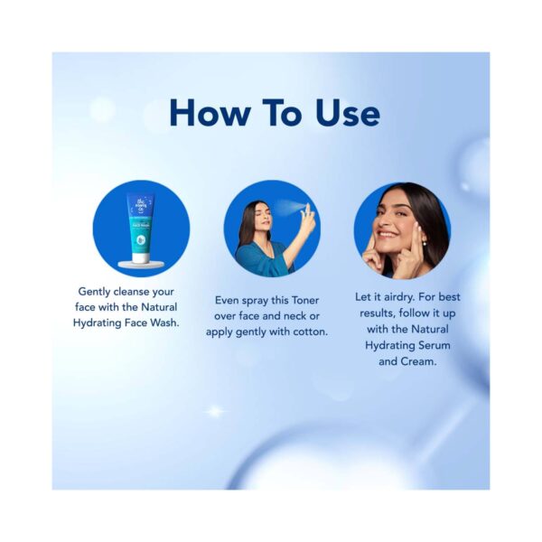 the moms co. Natural Hydrating Bi-phasic Toner with 8 Types of Hyaluronic Acid and Vitamin E (200g) - the moms co.