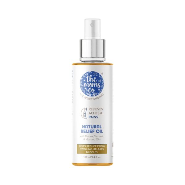 the moms co. Natural Pain Relief Massage Oil (100ml) - the moms co.