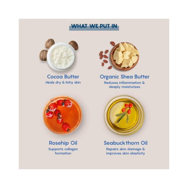 the moms co. Natural Stretch Marks Bundle  1's & Vita Rich Under Eye Cream with Coffee Oil Combo - the moms co.