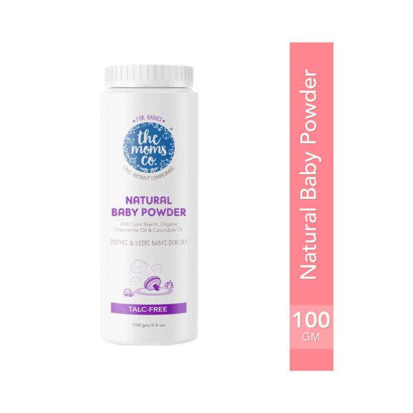 the moms co. Talc-Free Natural Baby Powder & Natural Baby Wash Combo - the moms co.