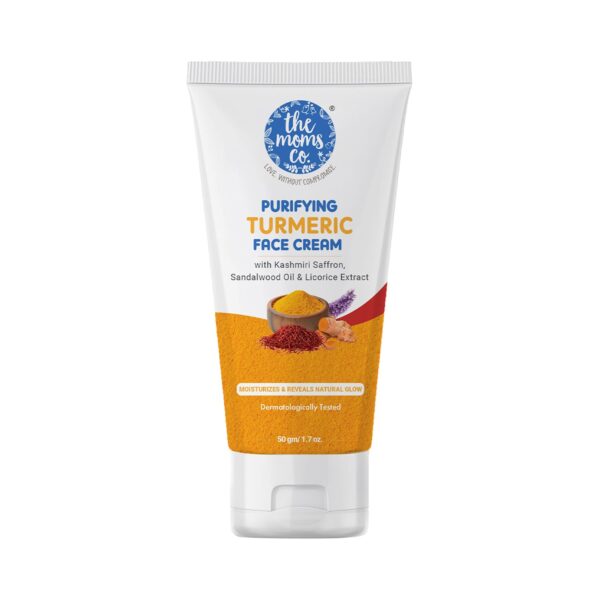 the moms co. Turmeric Face Cream (50g) - the moms co.