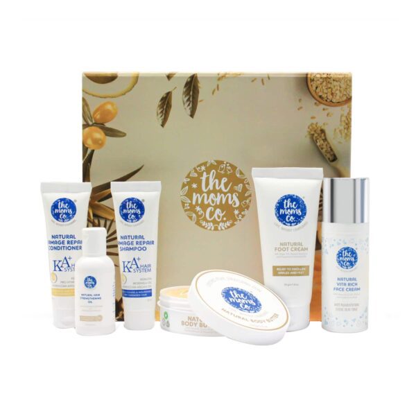 the moms co. Ultimate Head To Toe Set (6 Pcs) - the moms co.