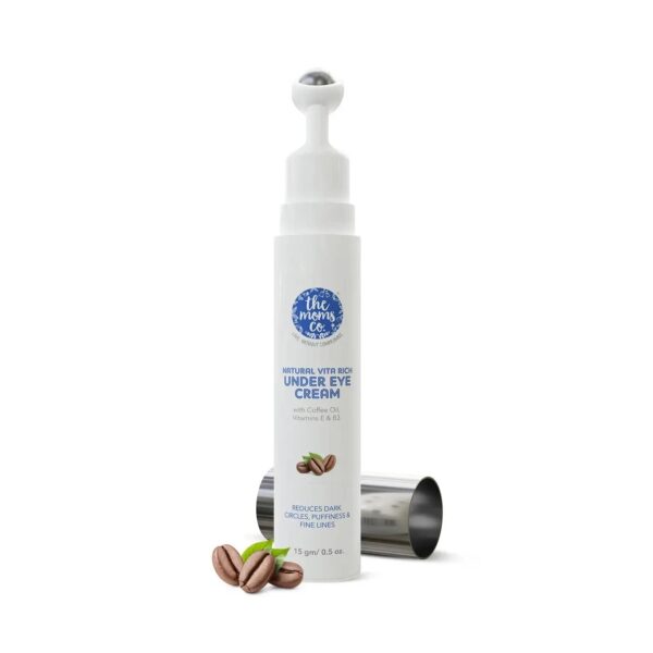 the moms co. Vita Rich Under Eye Cream Coffee Oil & Age Control Face Oil (30ml) Combo - the moms co.