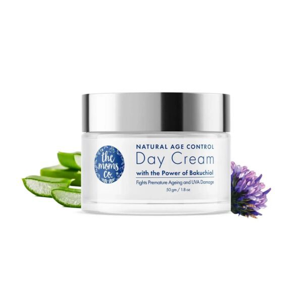 the moms co. Vita Rich Under Eye Cream with Coffee Oil & Natural Age Control Day Cream (50g) Combo - the moms co.