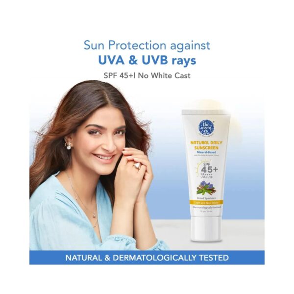 the moms co. Waterproof Spf 50+ Natural Mineral Based Baby Sunscreen (100 ml) Combo - the moms co.