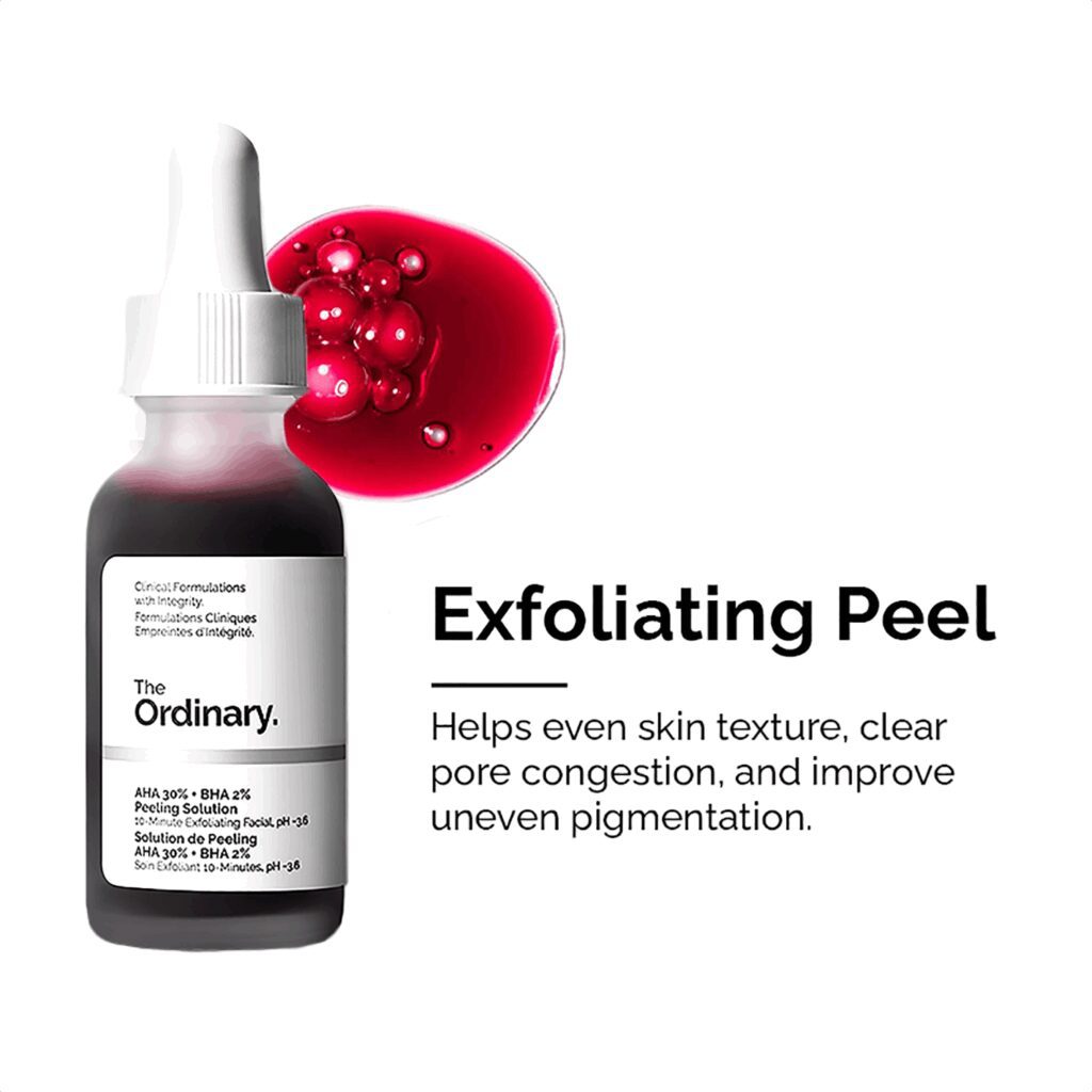 The Ordinary AHA 30% + BHA 2% Peeling Solution (30 ml) - The Ordinary
