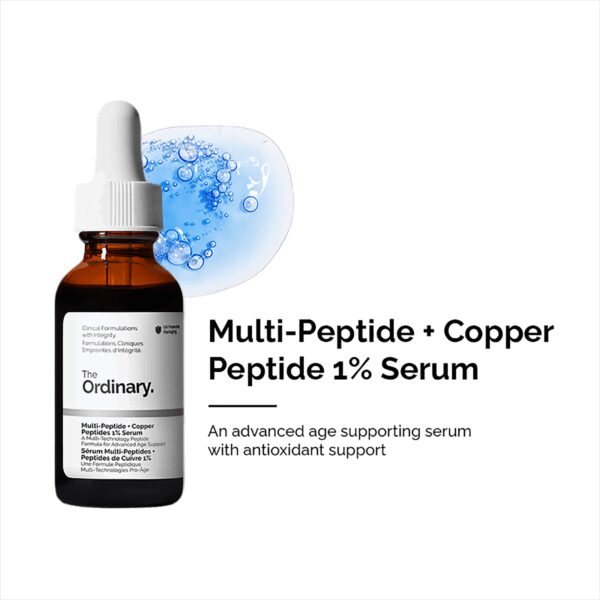 The Ordinary Multi-Peptide + Copper Peptides 1% Serum (30 ml) - The Ordinary