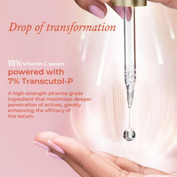 The Pink Foundry 15% Vitamin C Brightening Serum (30 ml) - The Pink Foundry