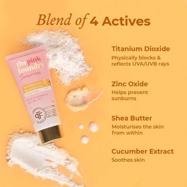 The Pink Foundry Matte Moisturising Mineral Sunscreen (50g) - The Pink Foundry