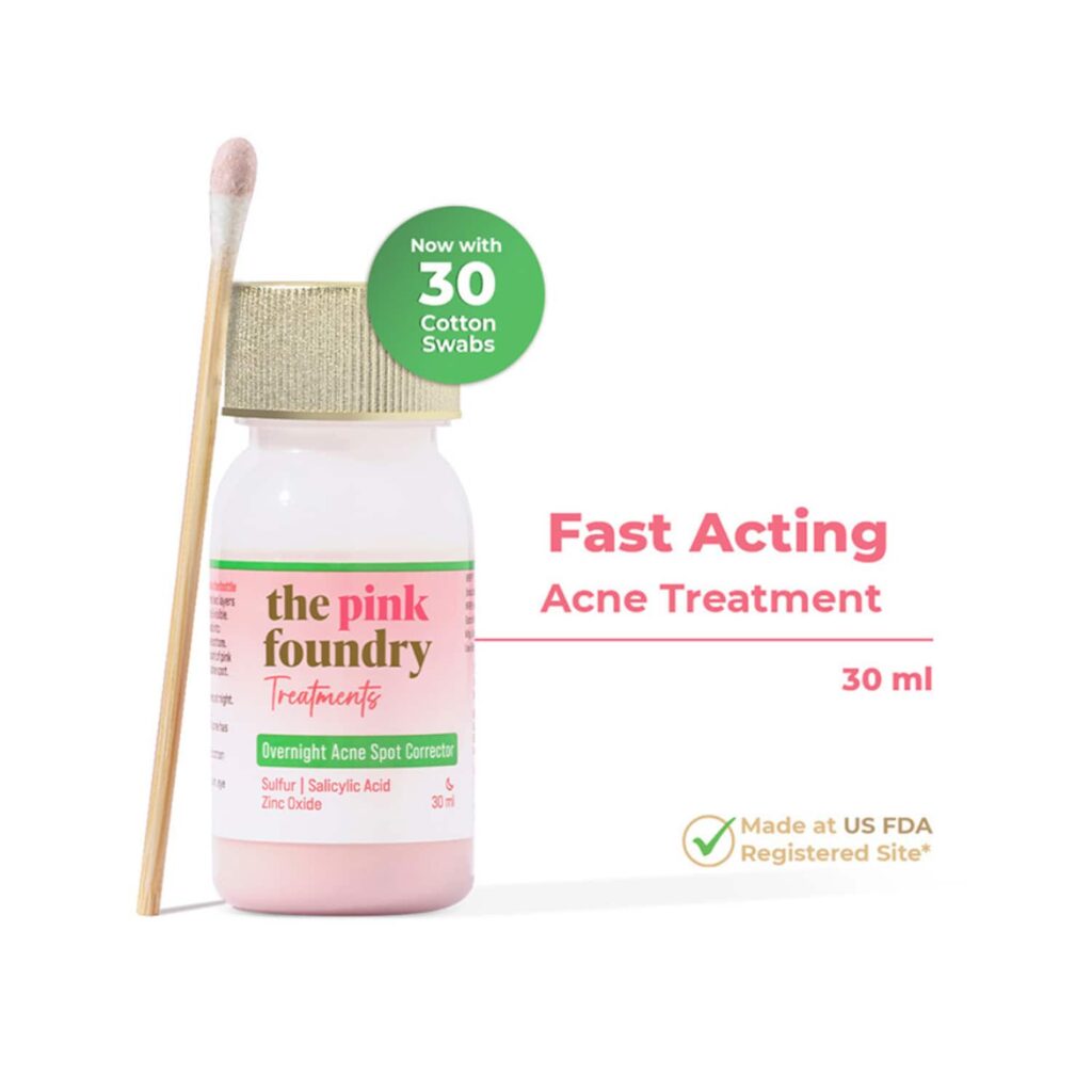 The Pink Foundry Overnight Acne Spot Corrector (30ml) - The Pink Foundry
