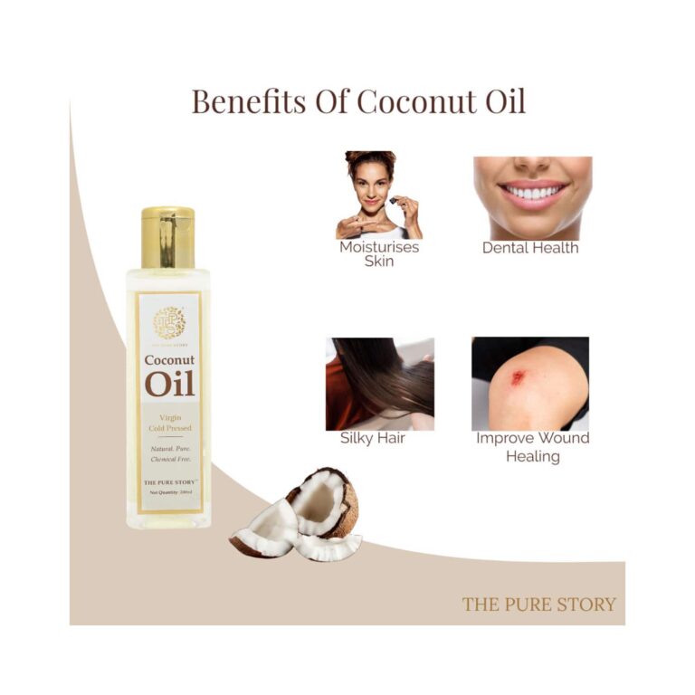 The Pure Story Coconut Oil (100ml) - The Pure Story