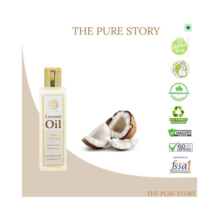 The Pure Story Coconut Oil (100ml) - The Pure Story