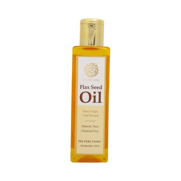 The Pure Story flaxseed Oil (200ml) - The Pure Story