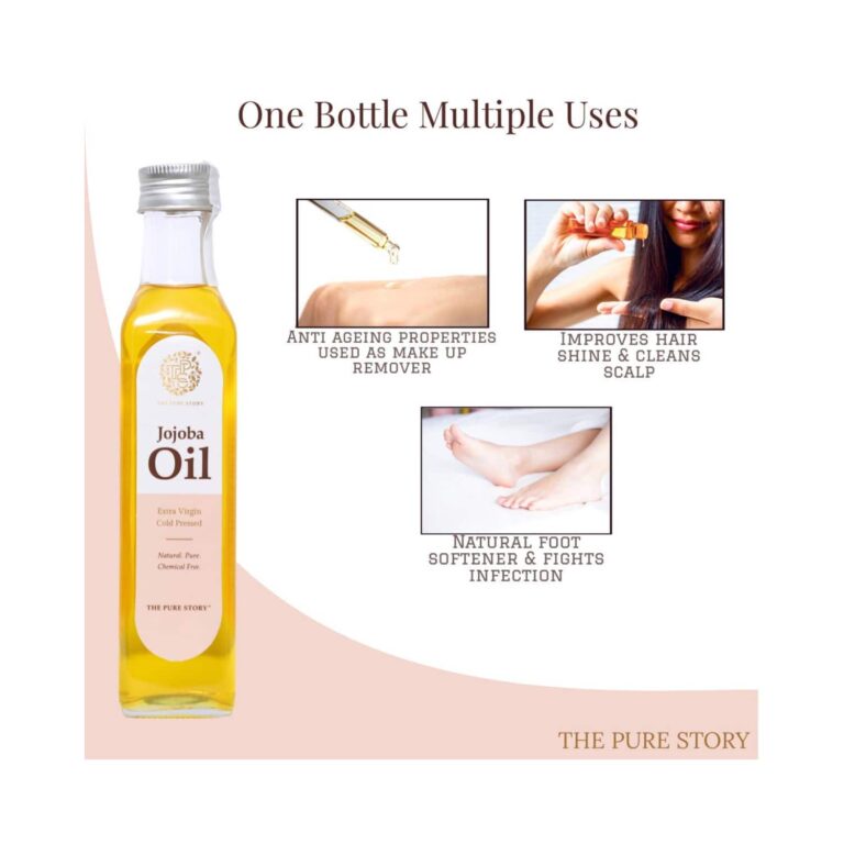 The Pure Story Jojoba Oil (100ml) - The Pure Story