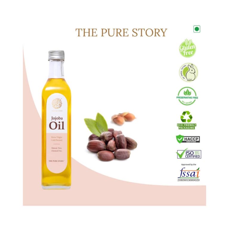 The Pure Story Jojoba Oil (100ml) - The Pure Story