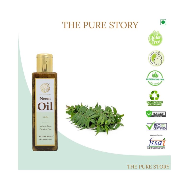 The Pure Story Neem Oil (200ml) - The Pure Story
