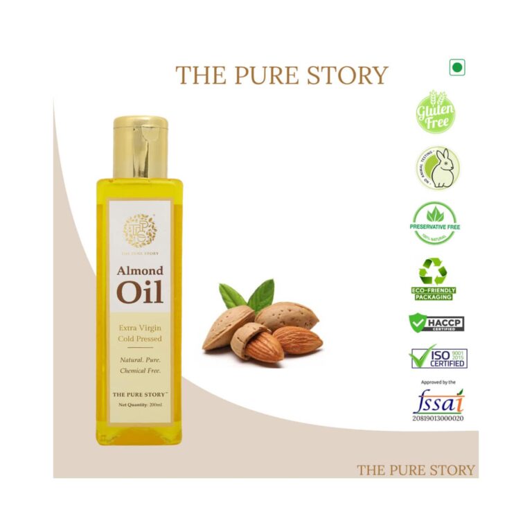 The Pure Story Sweet Almond Oil (100ml) - The Pure Story