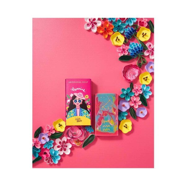 The Sass Bar Aquarius Star Sign Soap (135 g) - The Sass Bar